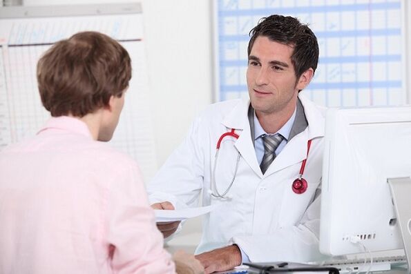 Appointment of a urologist for the treatment of prostatitis
