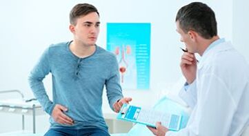 Symptoms of prostatitis in men